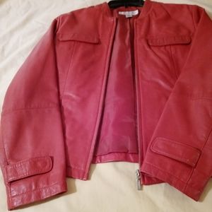 Red Leather Jacket
